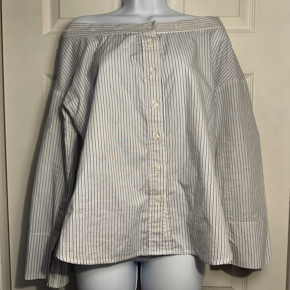 Vetta Capsule x Saks Off The Shoulder Top